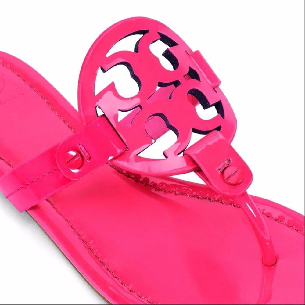 Tory Burch Miller Sandal Fluo Fushia